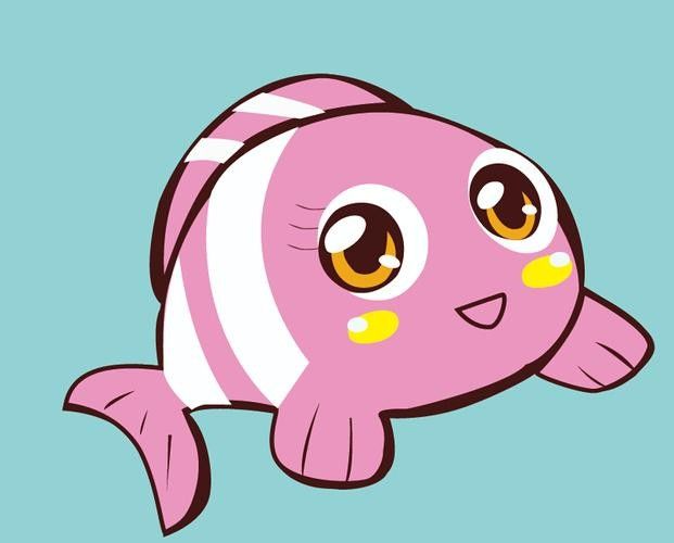 龍魚圖片壁紙可愛卡通