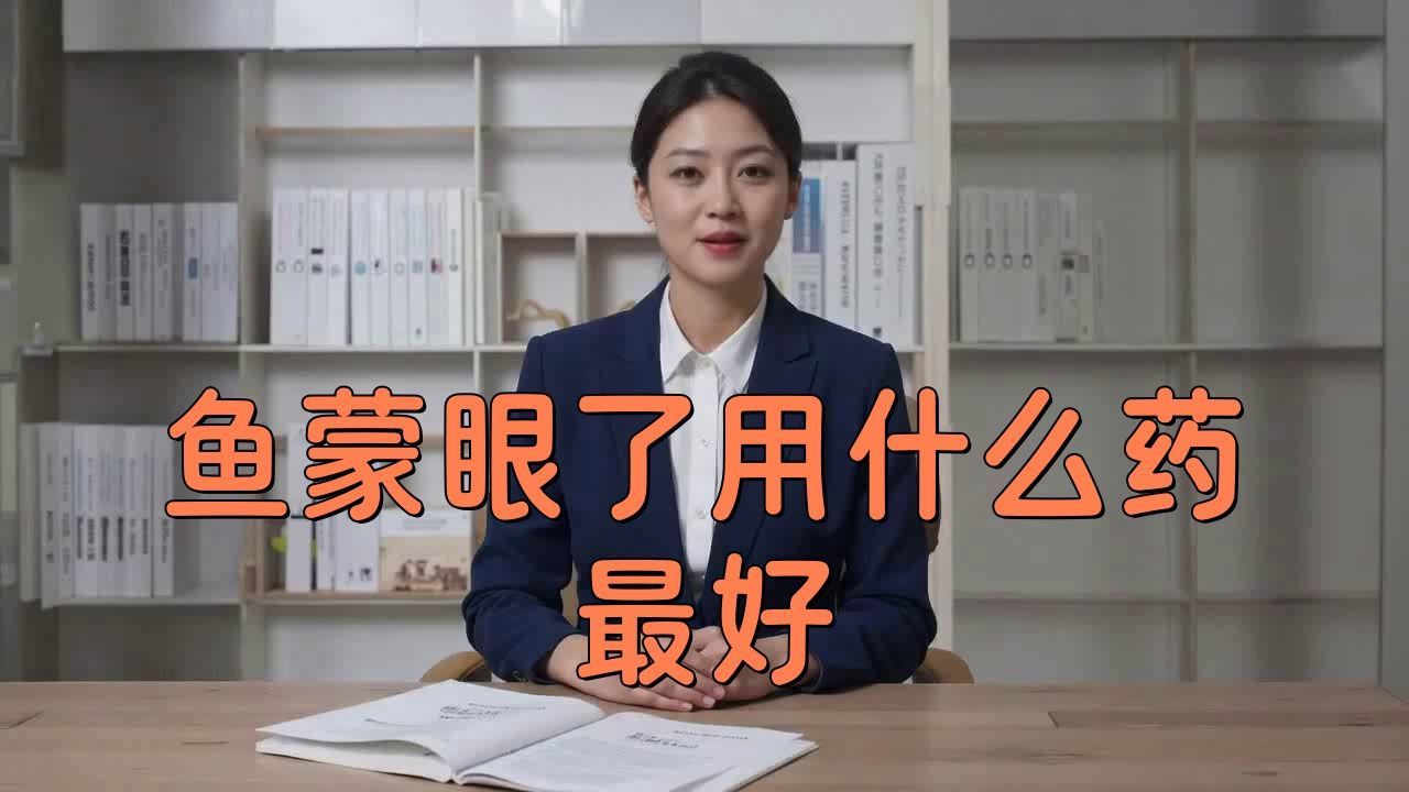 龍魚蒙眼用什么藥最有效