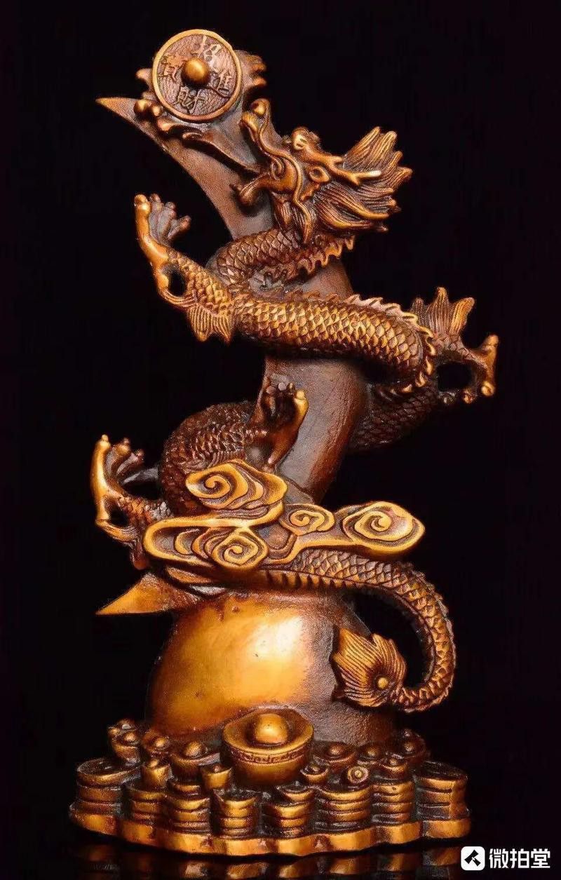 金屬材質(zhì)龍擺件有哪些風格選擇？ 金屬材質(zhì)龍擺件有哪些風格選擇？ 龍魚百科 第7張