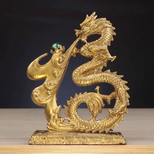 金屬材質(zhì)龍擺件有哪些風格選擇？ 金屬材質(zhì)龍擺件有哪些風格選擇？ 龍魚百科 第10張