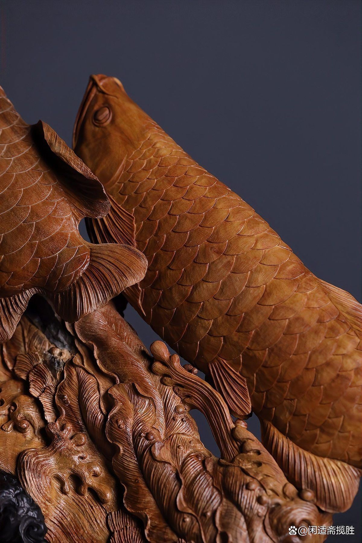 有哪些材質的金龍魚擺件比較好？ 有哪些材質的金龍魚擺件比較好？ 龍魚百科 第1張