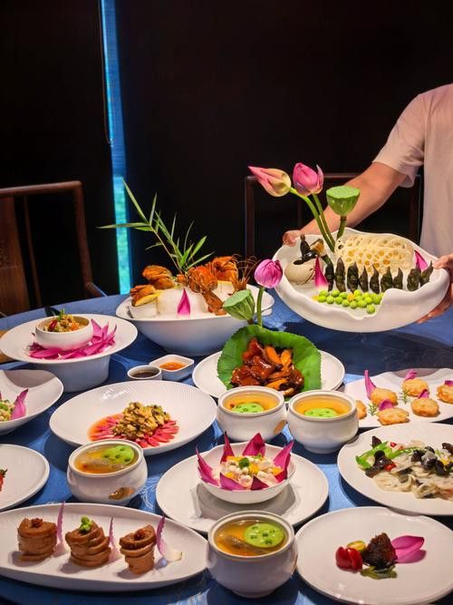 金龍魚圖案擺盤大全