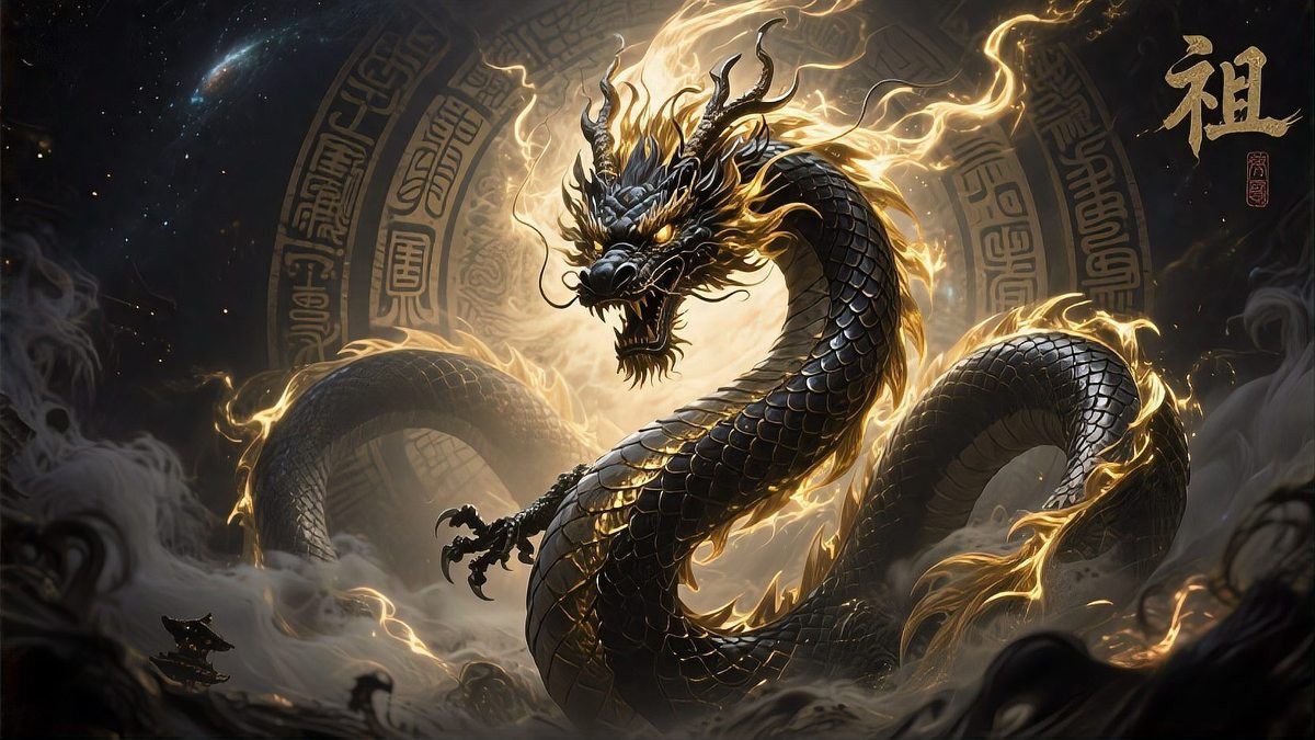 紅龍與藍龍在華夏神話中的具體故事