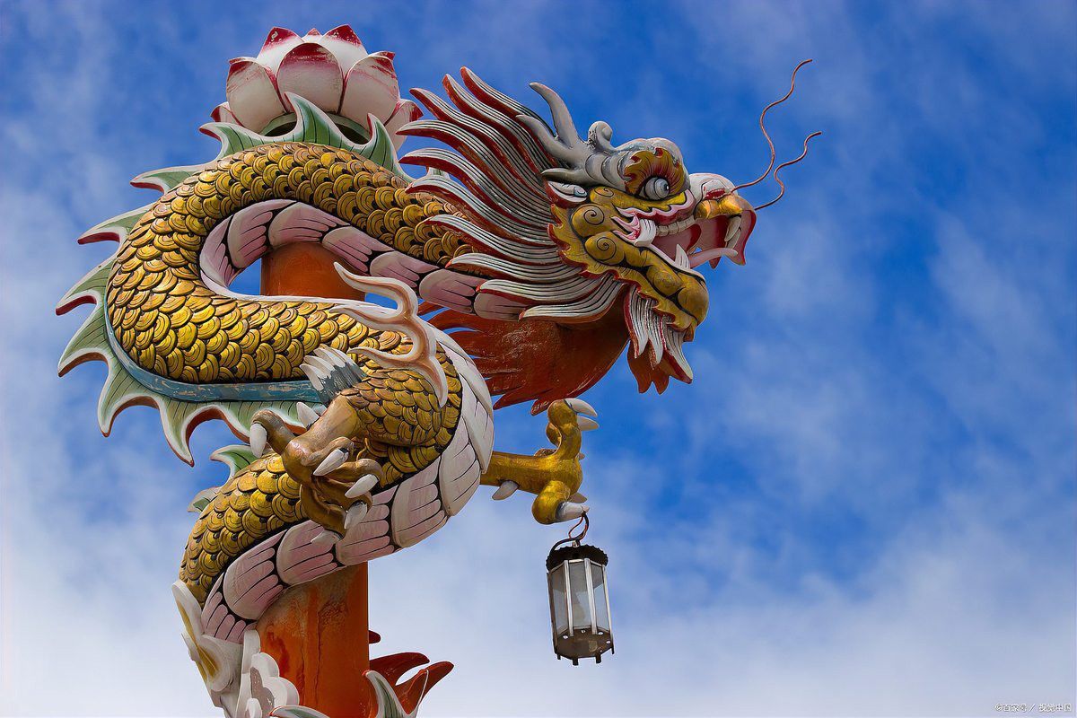 紅龍與藍龍在華夏神話中的具體故事