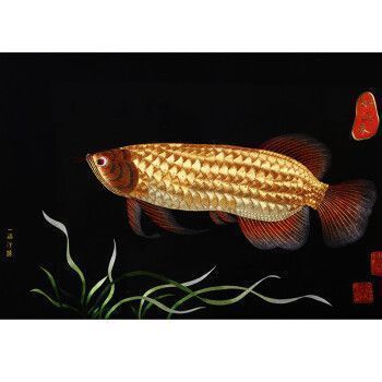 畫金龍魚的畫家（中國畫壇上著名畫家張利宏的金龍魚作品代表作品的特點(diǎn)）