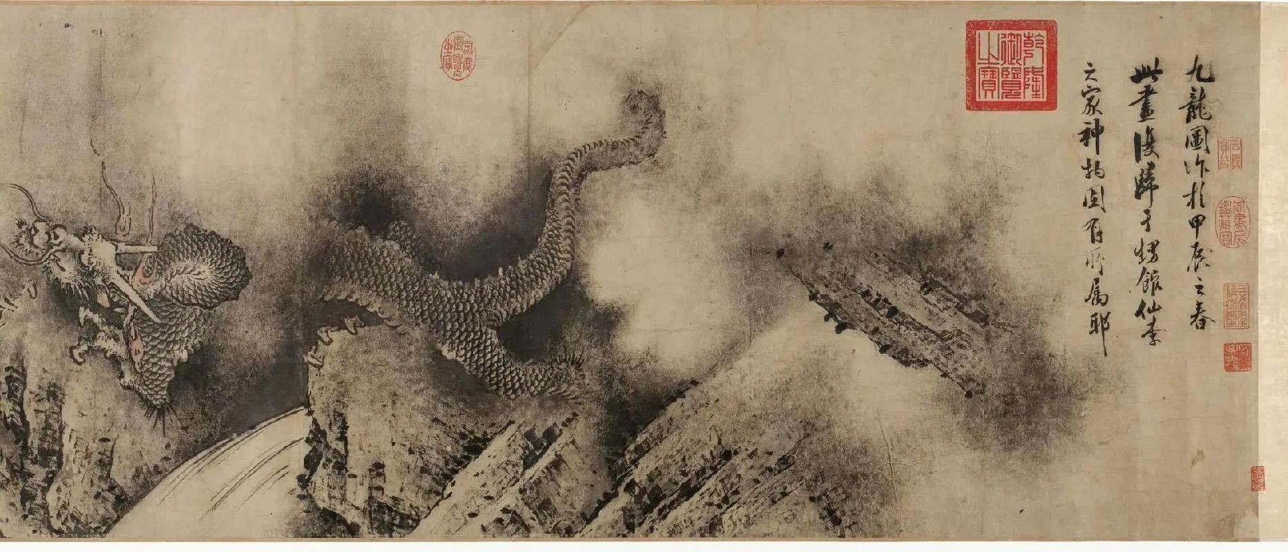 能推薦一些古風真龍圖片嗎？