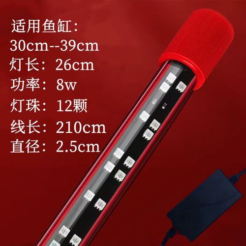 紅龍魚燈光位置示意圖片