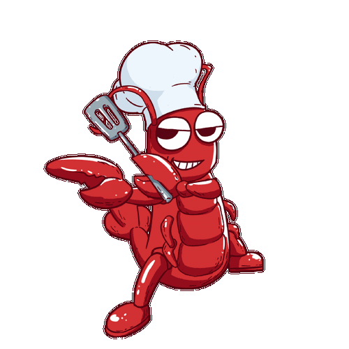 有沒有創意手繪龍蝦圖片？