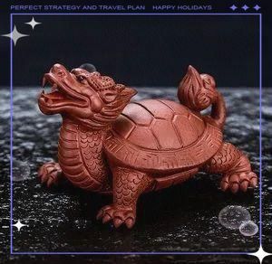 龍龜擺件放入魚缸如何清潔 龍龜擺件放入魚缸如何清潔 龍魚百科 第5張