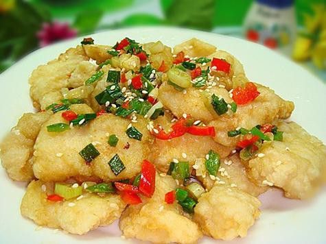 椒鹽龍魚圖片高清圖