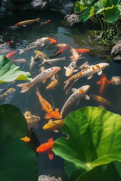 鯉魚圖片100張