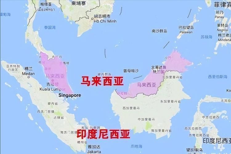 馬來西亞地圖