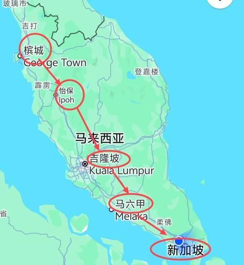 馬來西亞地圖