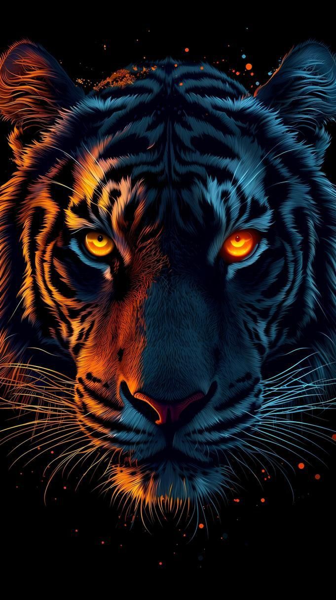 老虎壁紙4k超清全屏