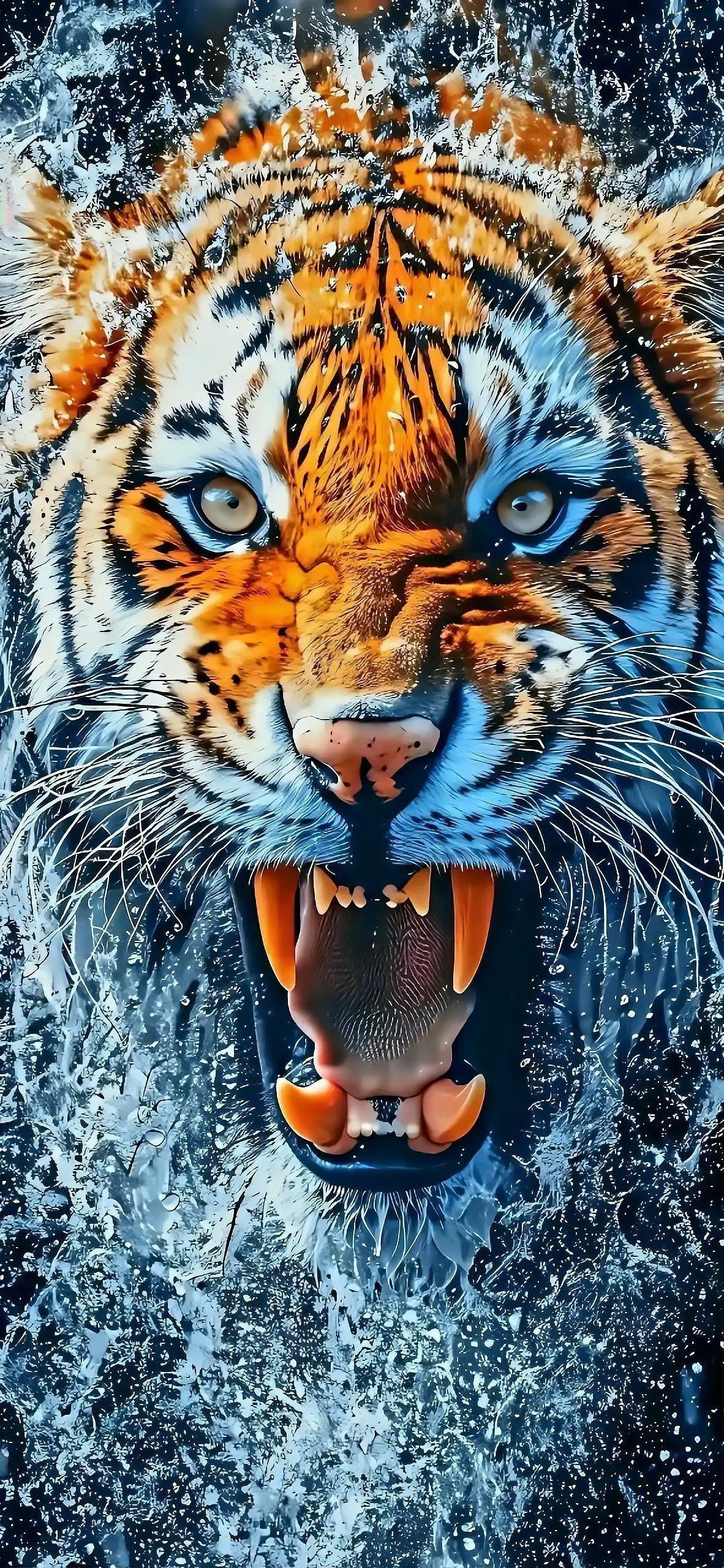 老虎壁紙4k超清全屏