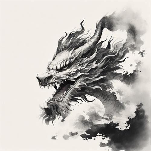 給我一些龍頭朝向的壁紙或背景圖