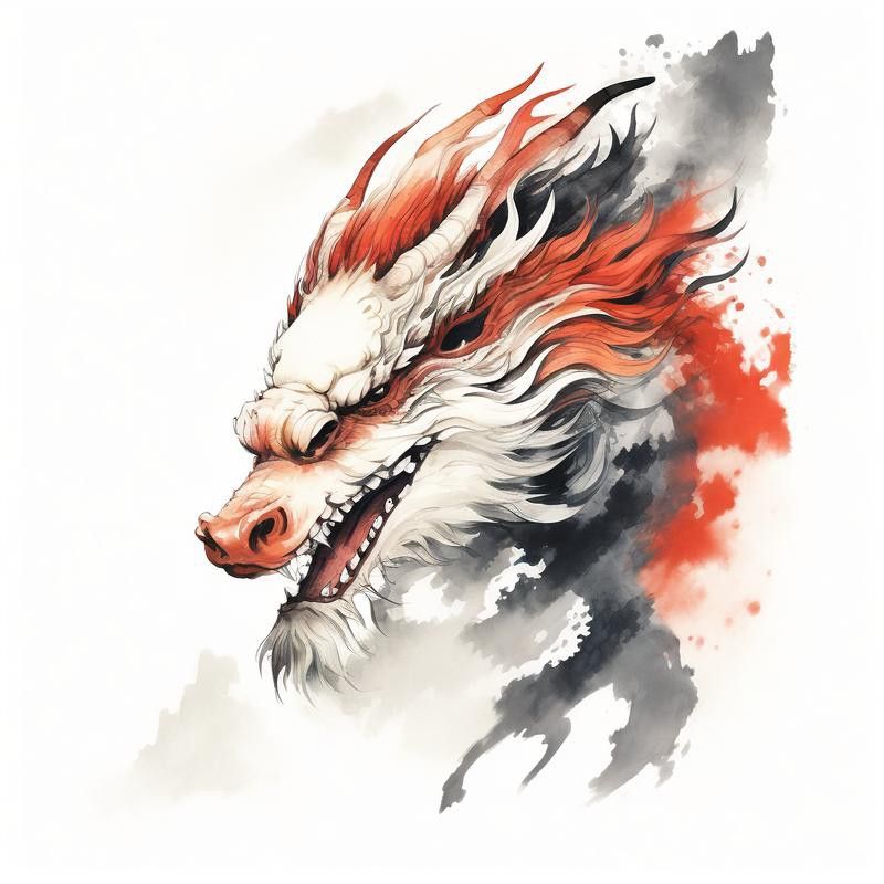 給我一些龍頭朝向的壁紙或背景圖