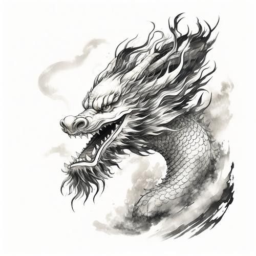 給我一些龍頭朝向的壁紙或背景圖