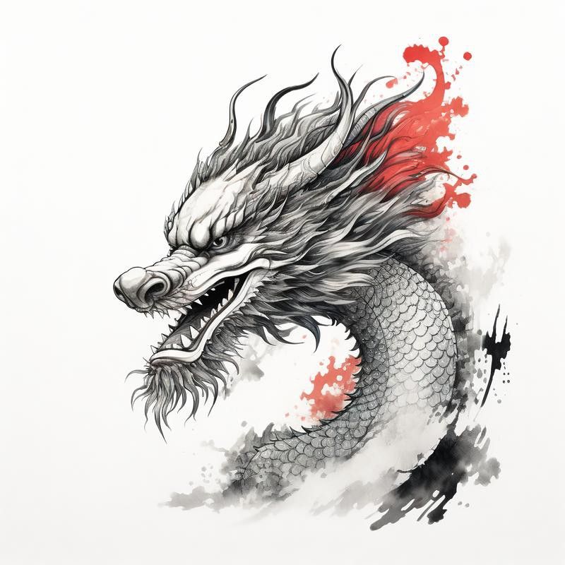 給我一些龍頭朝向的壁紙或背景圖