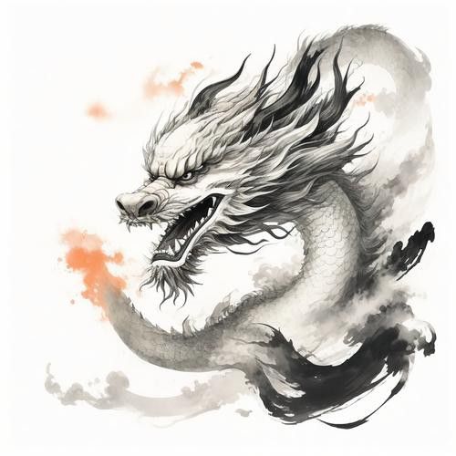 給我一些龍頭朝向的壁紙或背景圖