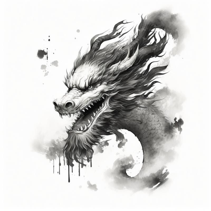 給我一些龍頭朝向的壁紙或背景圖