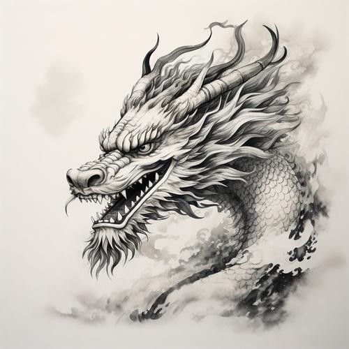 給我一些龍頭朝向的壁紙或背景圖