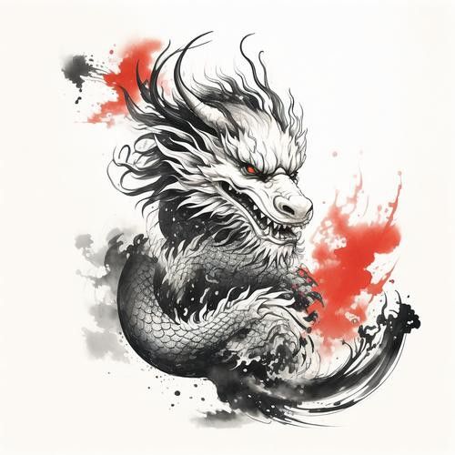給我一些龍頭朝向的壁紙或背景圖