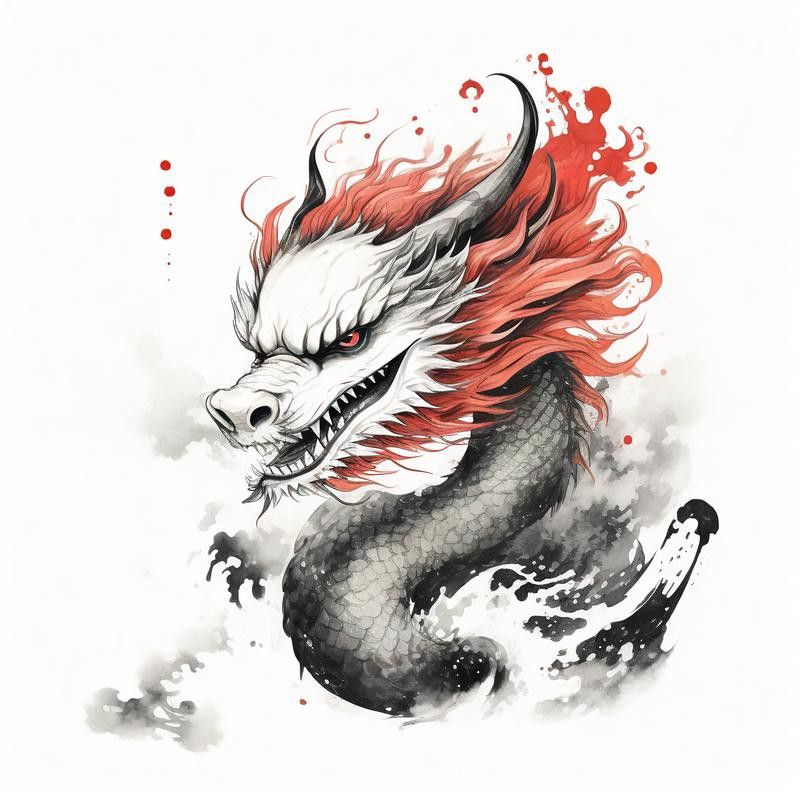 給我一些龍頭朝向的壁紙或背景圖