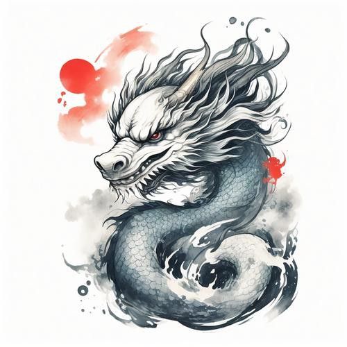 給我一些龍頭朝向的壁紙或背景圖