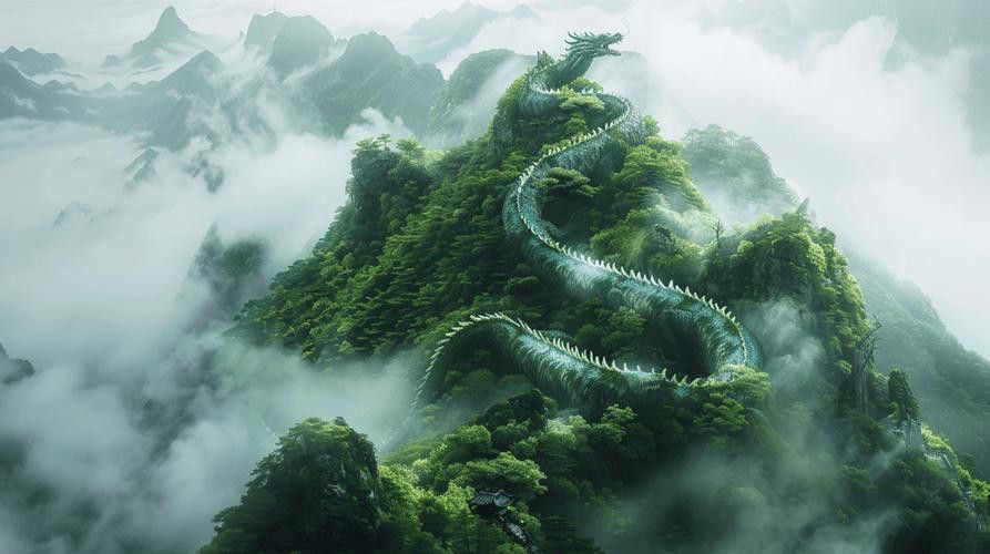 龍脈圖片高清版