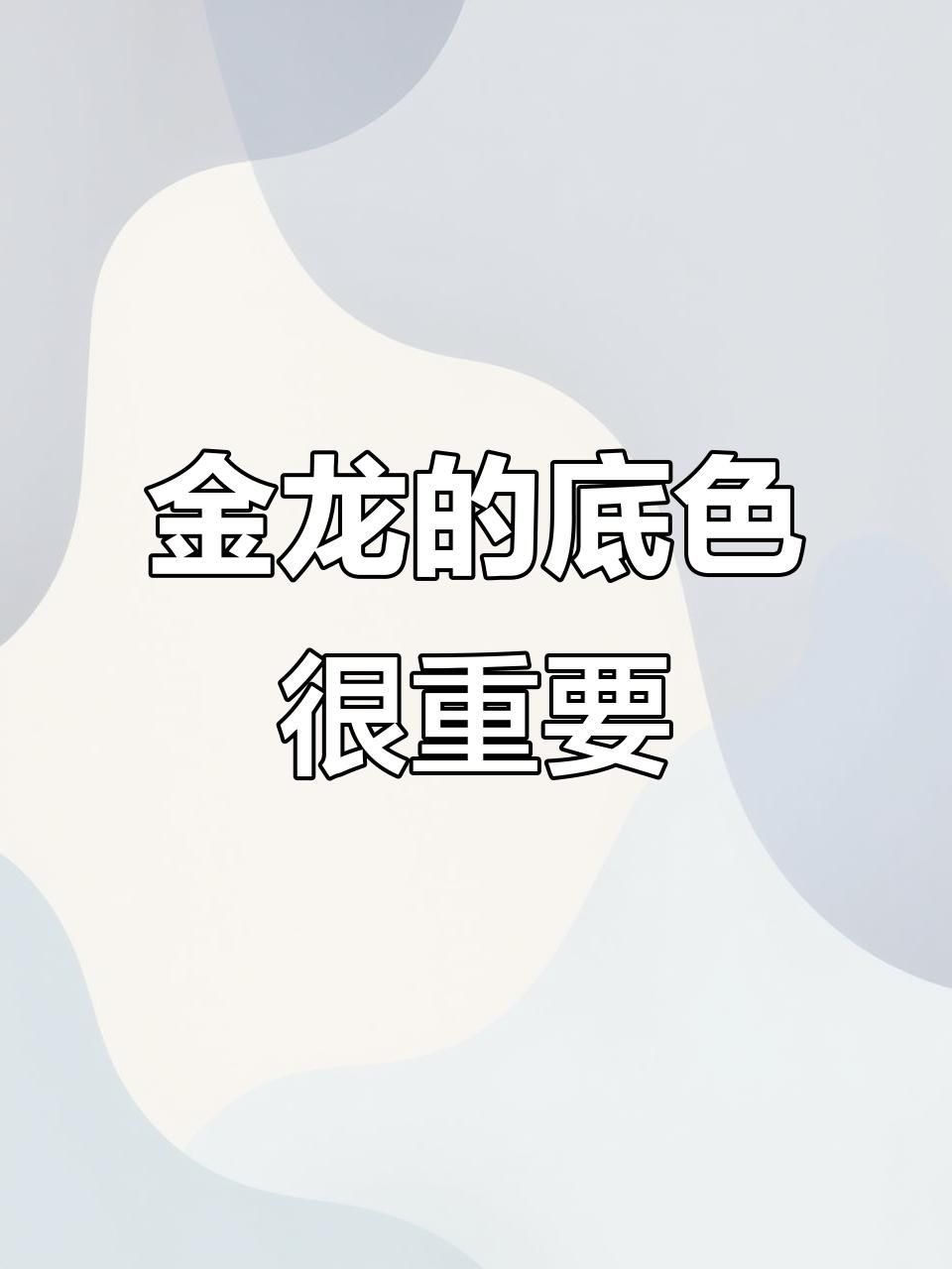 如何判斷金龍魚是否開始爬背？