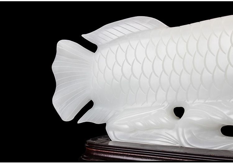 白玉金龍魚寓意什么：白玉金龍魚與作為一種傳統的文化藝術