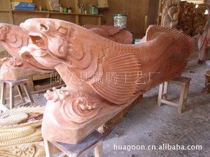 大型金龍魚木雕價格多少錢（大型金龍魚木雕價格、批發(fā)報(bào)價、價格大全）