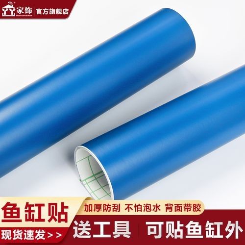 雷龍魚魚缸背景貼紙幾面好