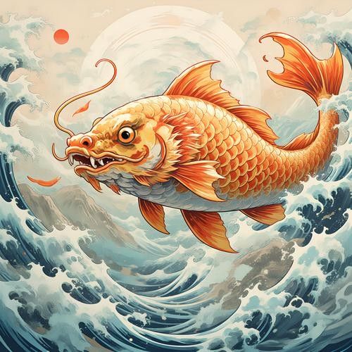 龍魚圖片 頭像高清圖