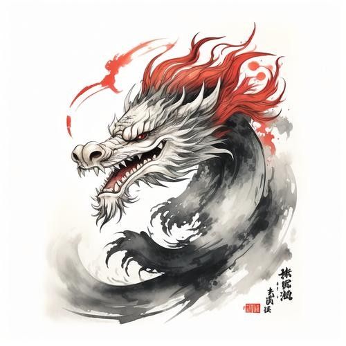 龍頭插畫欣賞