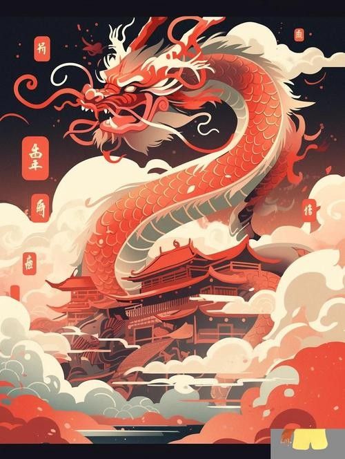 龍頭插畫欣賞