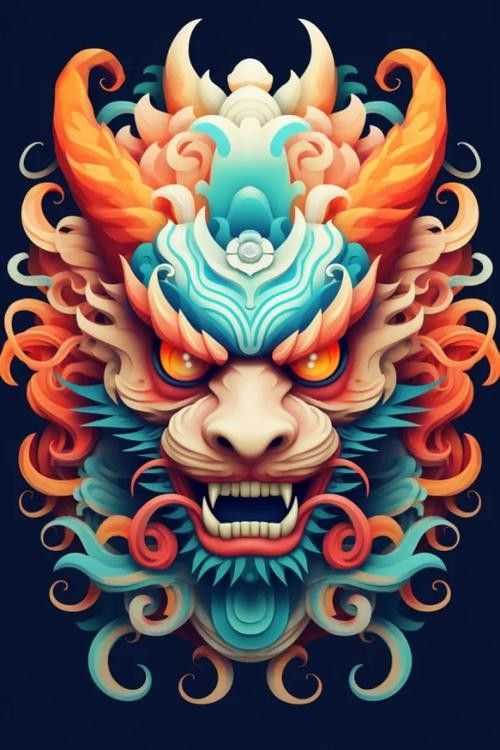 龍頭插畫欣賞