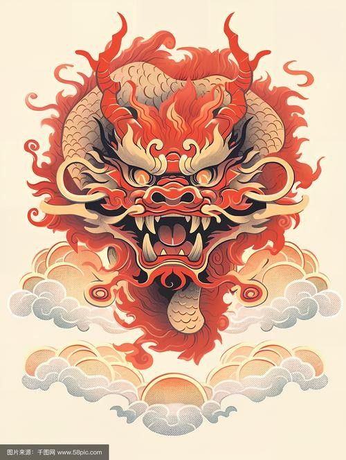龍頭插畫欣賞