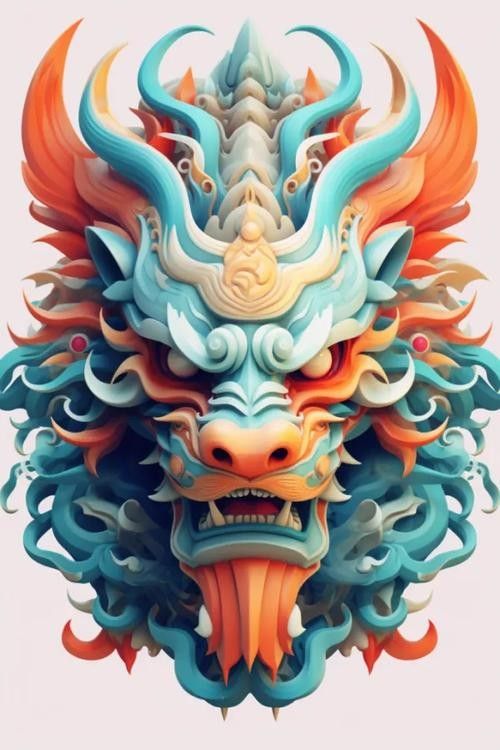 龍頭插畫欣賞