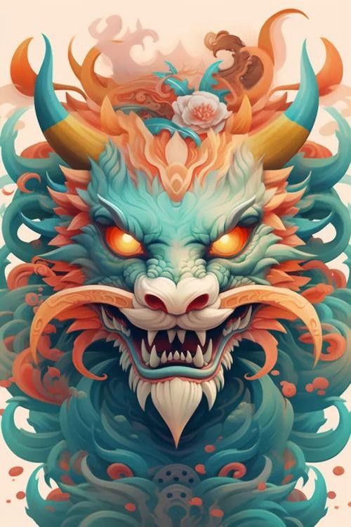 龍頭插畫欣賞