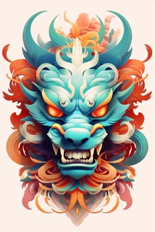 龍頭插畫欣賞