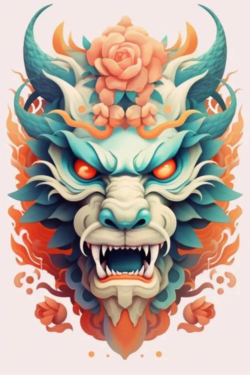龍頭插畫欣賞