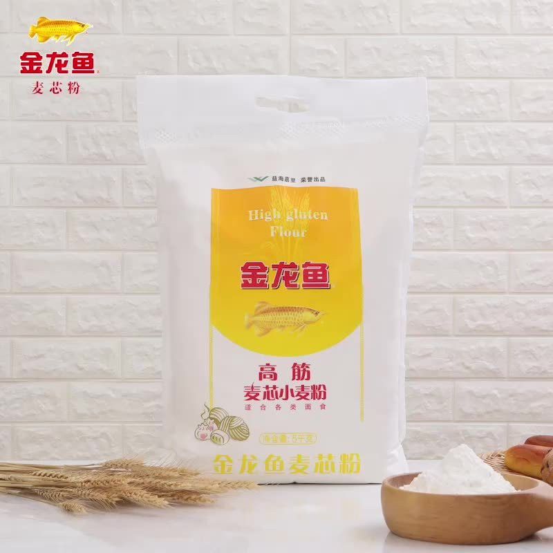 金龍魚麥芯粉是高筋還是低筋