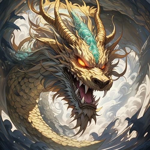 聚財(cái)金龍圖片有哪些風(fēng)格？