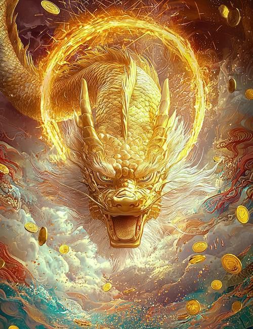 聚財(cái)金龍圖片有哪些風(fēng)格？