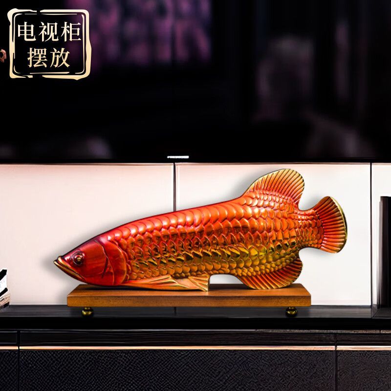擺件金龍魚怎么擺放（金龍魚擺件怎么擺放）