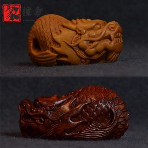 龍魚(yú)化龍：龍魚(yú)化龍是中國(guó)傳統(tǒng)寓意紋樣屬于一種龍頭魚(yú)身的龍頭魚(yú)身