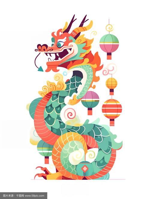 有沒有更多風格的龍圖片資源？