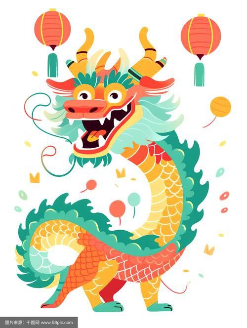 有沒有更多風格的龍圖片資源？